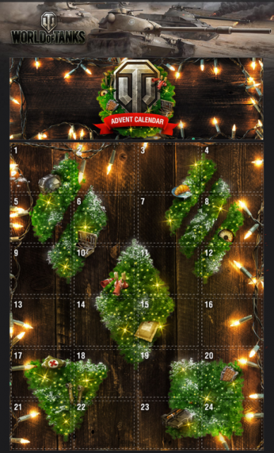 Advent Calendar World of Tanks  War History Online