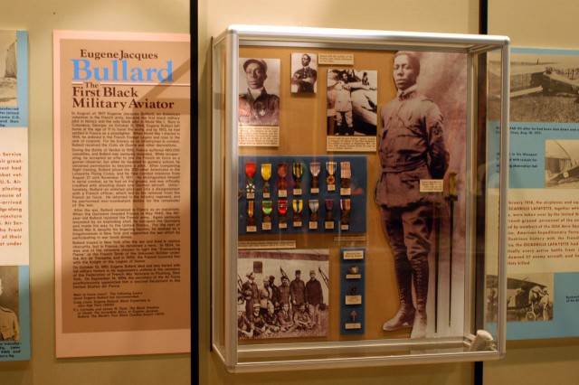 Bullard exhibit and the National Museum of the US Air Force via commons.wikimedia.org