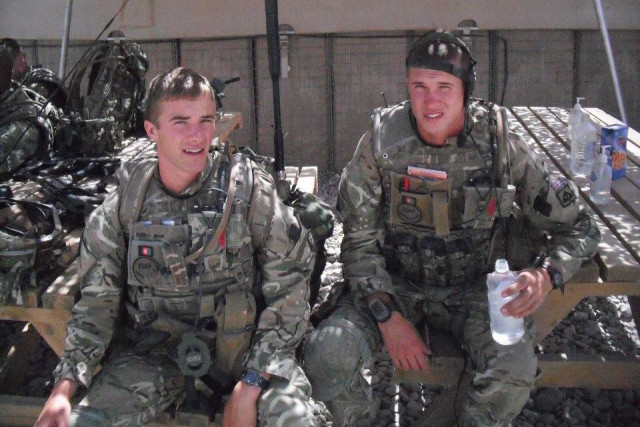 Lance Corporal James Ashworth in Afghanistan via gov.uk