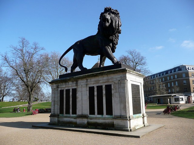 The memorial to the men of the 66th who lost their lives at Maiwand. Photo: Tom Bastin - from https://commons.wikimedia.org/