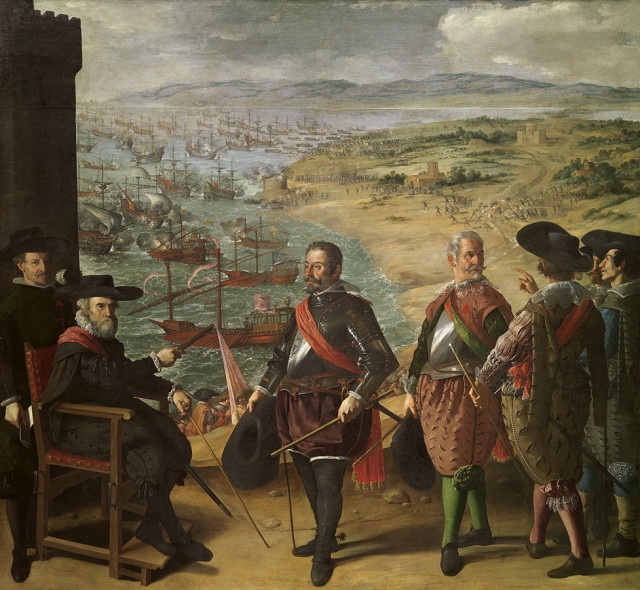 The Defence of Cádiz against the English. Francisco Zurbarán, 1634.