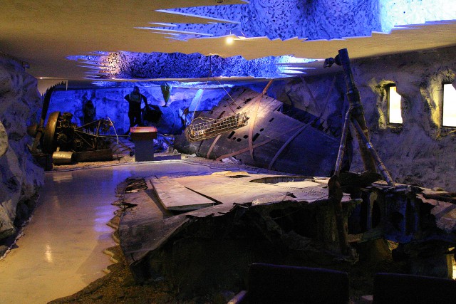 Partridge's Skua on display at the Fleet Air Museum in Yeovilton, Somerset England. It was recovered from the bottom of the lake which, frozen at the time, Partridge landed on.