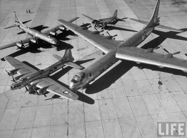 C-47-B-17-B-29-B-36