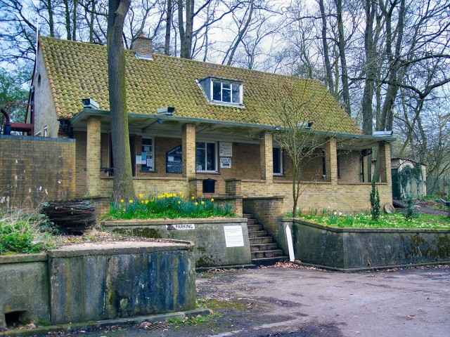 The bungalow that serves as the entrance to the Kelvedon Hatch Nuclear Bunker
