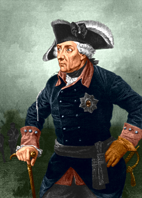 Frederick II the Great of Prussia - Public domain, from https://en.wikipedia.org