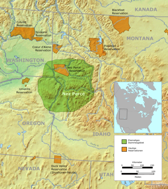 The proposed reservation was much less land than the Nez Perce were used to