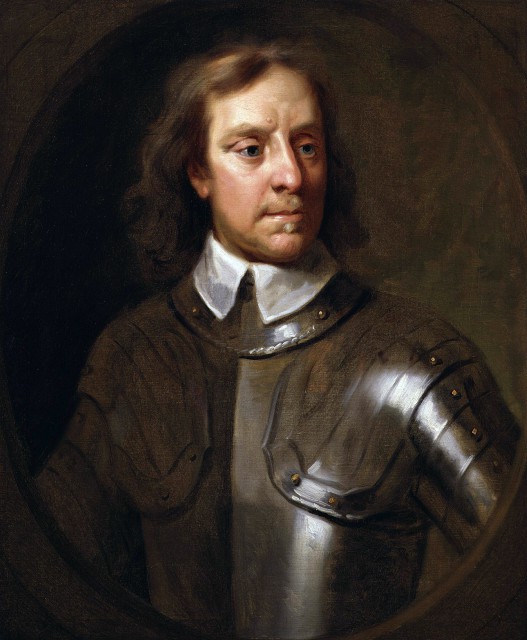 Oliver Cromwell, by Samuel Cooper (Wikipedia)