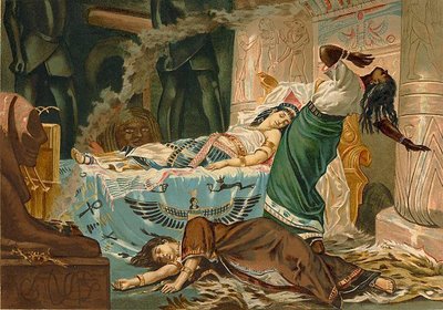 The death of Cleopatra and Marc Antony allowed Octavian to have a solid start to his rule as Augustus, further aided by the following acquisition of Egypt as an official Roman province