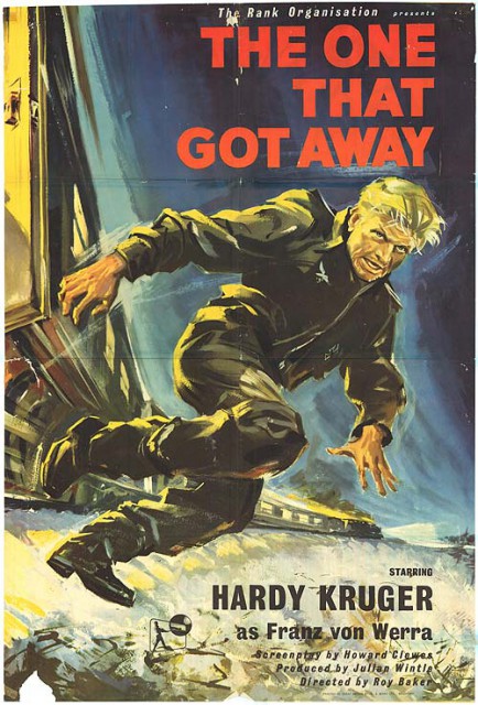 Movie poster for The One That Got Away via commons.wikimedia.org