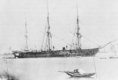 The USS Colorado in 1871 via commons.wikimedia.org