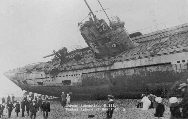 Waking Up To Find A German U-Boat on the Beach