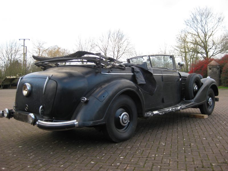 In 1938 the huge W150 is thought to have been the most expensive German passenger car for sale up to that time, though it appeared on no price list: the price was published merely as "auf Anfrage" ([available] by request).[8] 88 W150-series cars were built before chassis production ended in 1943. The last cars were bodied and delivered in March 1944