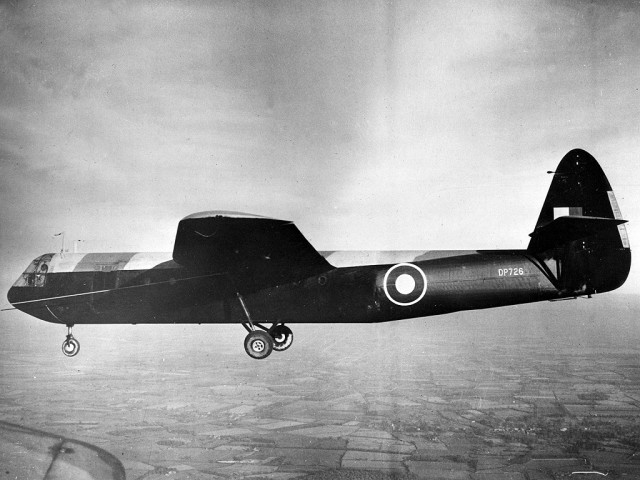 An Airspeed Horsa under tow.