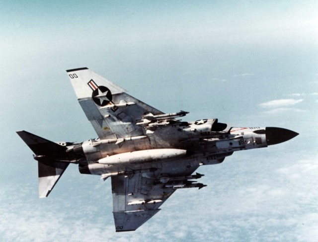 F-4J_VF-96_Showtime_100_armed_from_below
