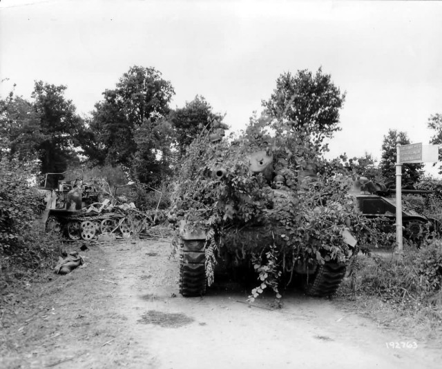 M4_Sherman_Tank_Heavily_Camoflauged