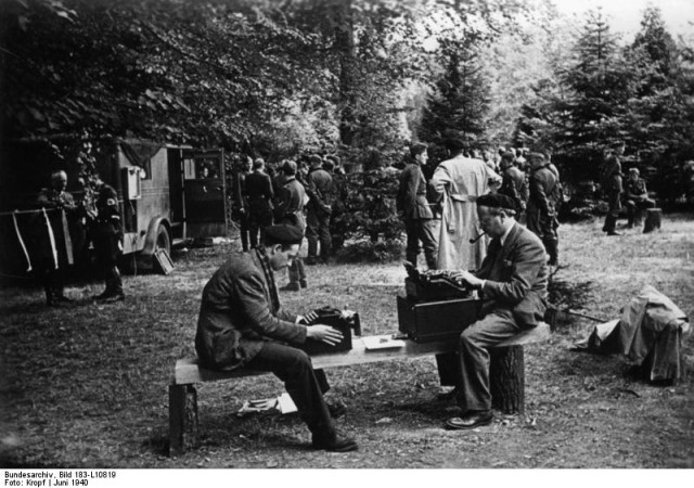 Waffenstillstand von Compiègne, Berichterstatter