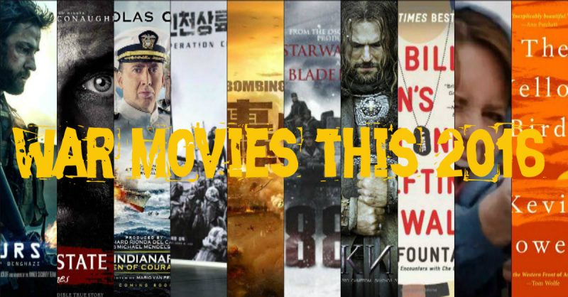 war movies this 2016