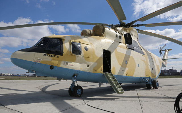 Mi-26T2 at Rostverol