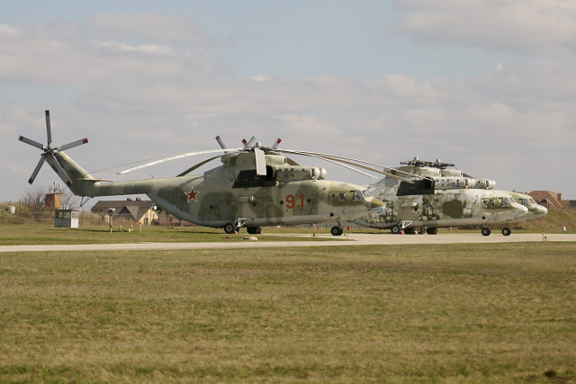 Mi-26T2 at Rostverol