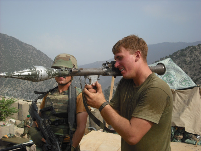 Meyer in Afghanistan via https://www.flickr.com/photos/dvids/6045819425