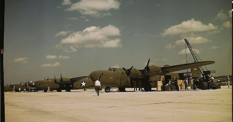 Consolidated C-87-CF Liberator Express 41-11674, flown by American Airlines crews under ATC contract. A number of C-87s were used on North and South Atlantic routes, and some on the infamous Hump route between India and China, that supplied Chinese forces fighting the Japanese.