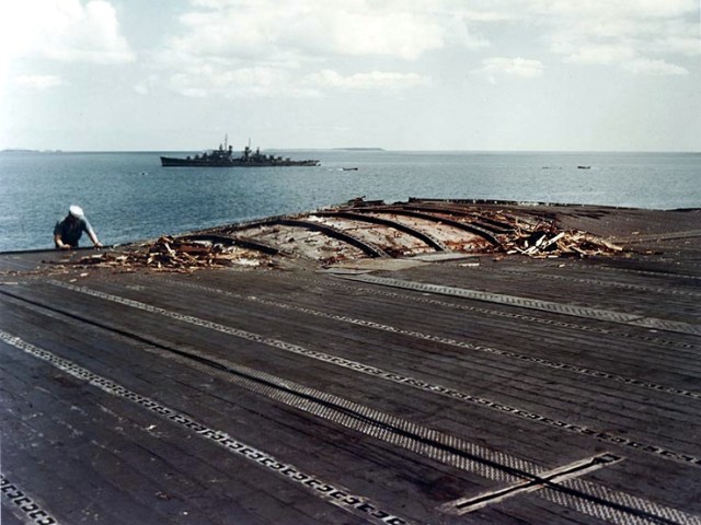 Damaged_flight_deck_of_USS_Enterprise_(CV-6)_in_August_1942