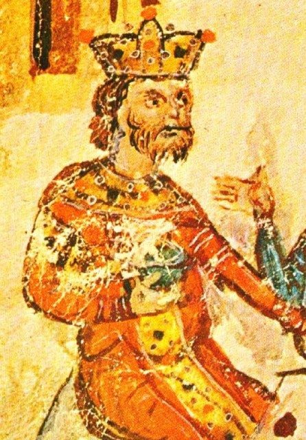 A 14th century image of Krum