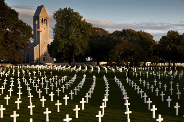 St. James US Military Cemetery, October 6, 2013, at St. James, France. (Photo by Warrick Page - American Battle Monuments Commission)