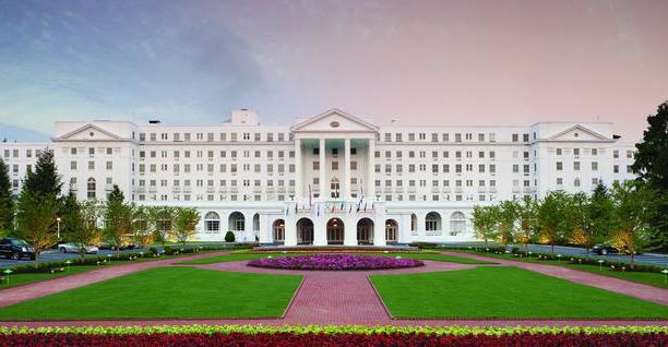 Front of Greenbrier Resort