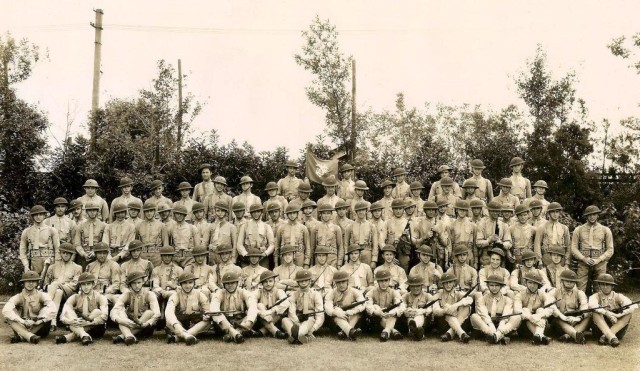 4th Marines in Shanghai in 1937 via chinamarine.org