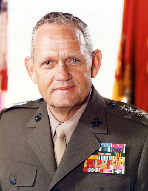 Commandant General Louis Wilson via commons.wikimedia.org