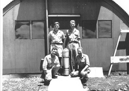 Members of the Manhattan Project team