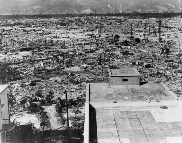 Hiroshima after the bombing