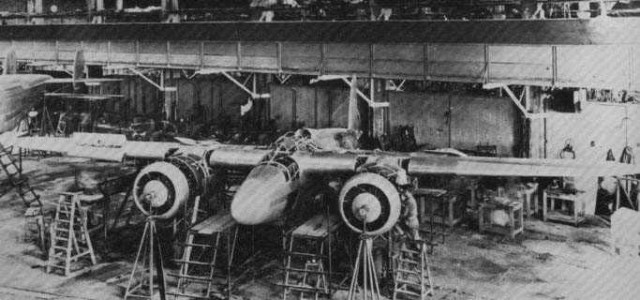 Breda Ba-88 Lince under construction