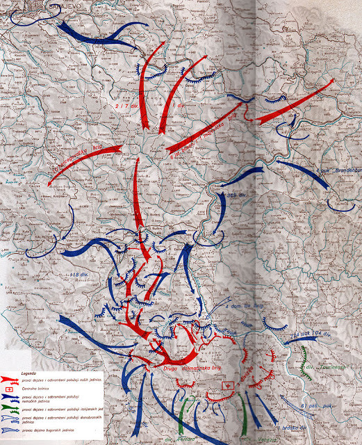 Breaking through the Sutjeska (1-25 June 1943)