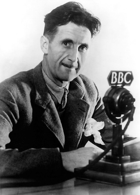 George Orwell on BBC Radio, 1941.