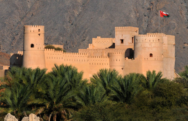 Nakhal Fort. Oman Forts April 2016 Picture by: © www.thetraveltrunk.net