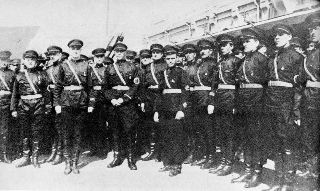 Russian fascists in Harbin, 1934. 