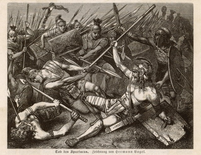 Spartacus forced the full pressure of a large Roman army before his rebellion was crushed. with legions all over the Mediterranean, this was quite difficult rebellion to crush. 
