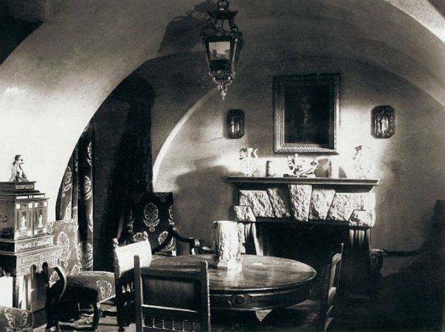 Basement of the Yusupov Palace on the Moika in St Petersburg, where Grigori Rasputin was murdered. Photo Credit.