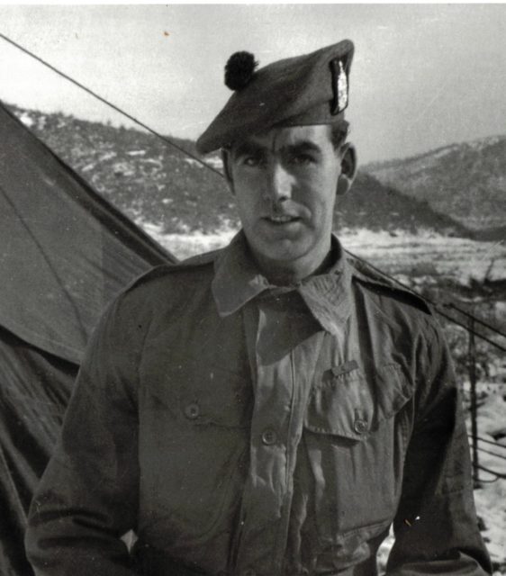 Bill Speakman in Korea.