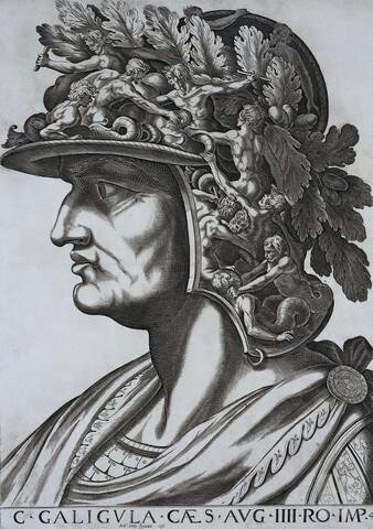 Fanciful renaissance depiction of Caligula.