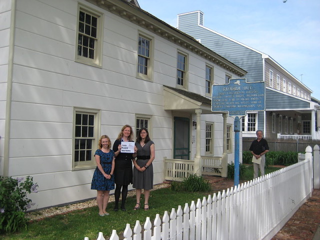 Raynham Hall, the Oyster Bay home of spy Robert Townsend, now a museum (Image)