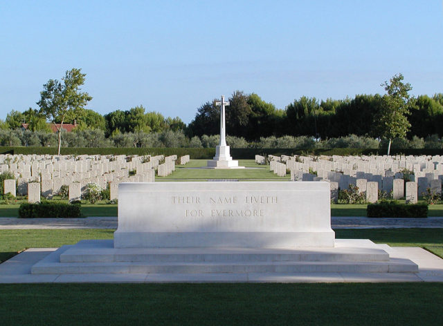 Ortona Cementery. Photo Credit.