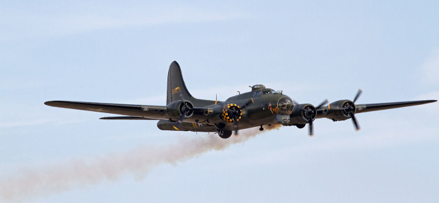 B-17 “Sally B.”By Tony Hisgett CC BY 2.0