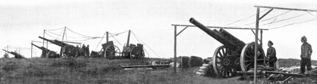 60-pounder gun battery.