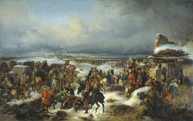The fall of Kolberg in 1761