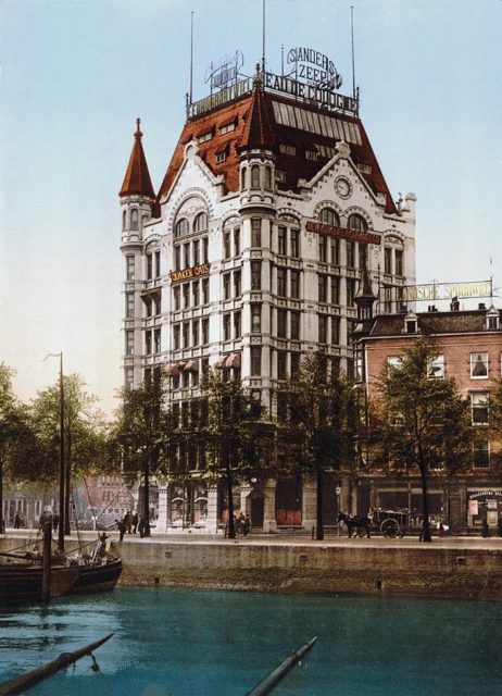 The Witte Huis in 1900.