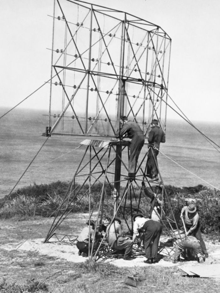 A possible Japanese invasion was the rationale behind the establishment of radar stations along the coast.

Source: Australian War Memorial