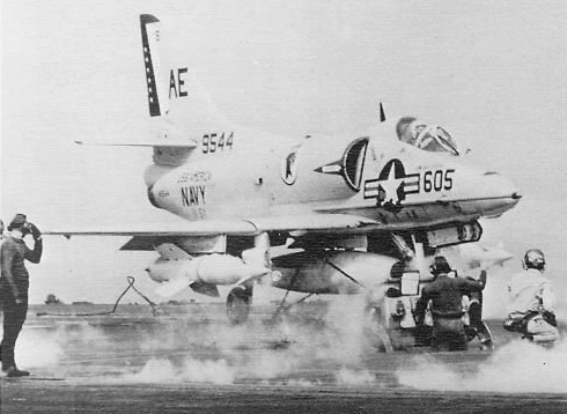 Jets scrambled from USS America